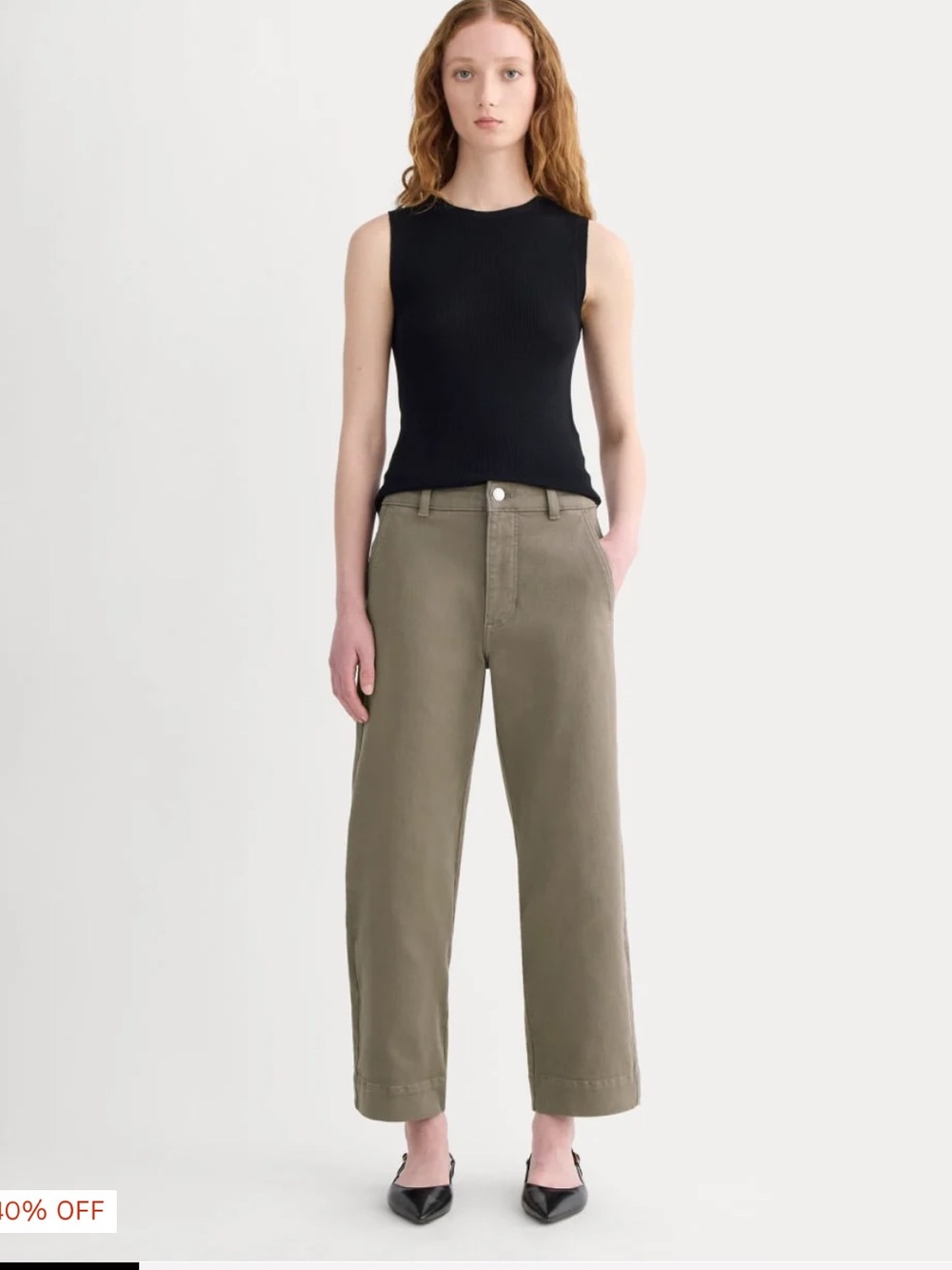 EVERLANE 4R THE UTILITY WIDE-LEG PANT